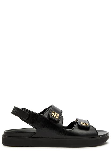 givenchy flat sandal|Givenchy black 4g heeled sandals.